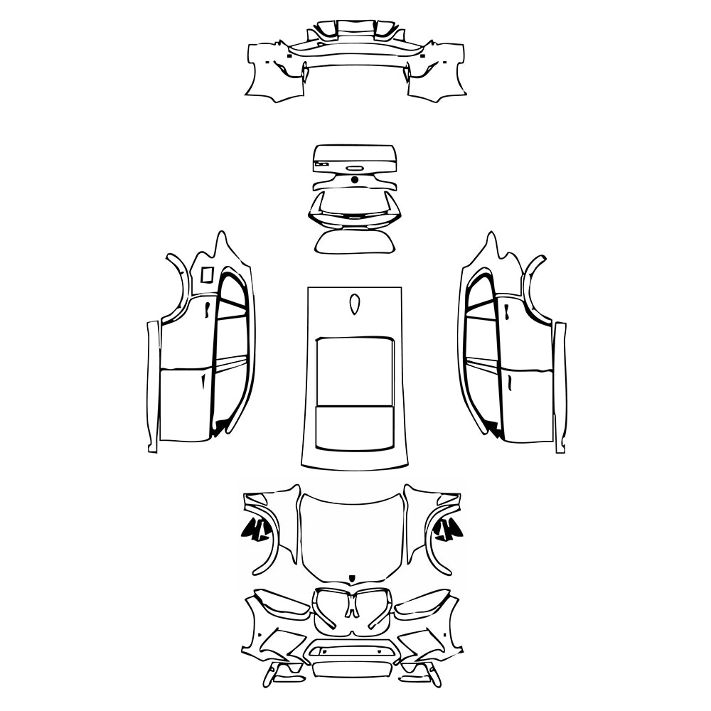 Pre-Cut PPF BMW X5 X5 M 2022 - PPF-Kits