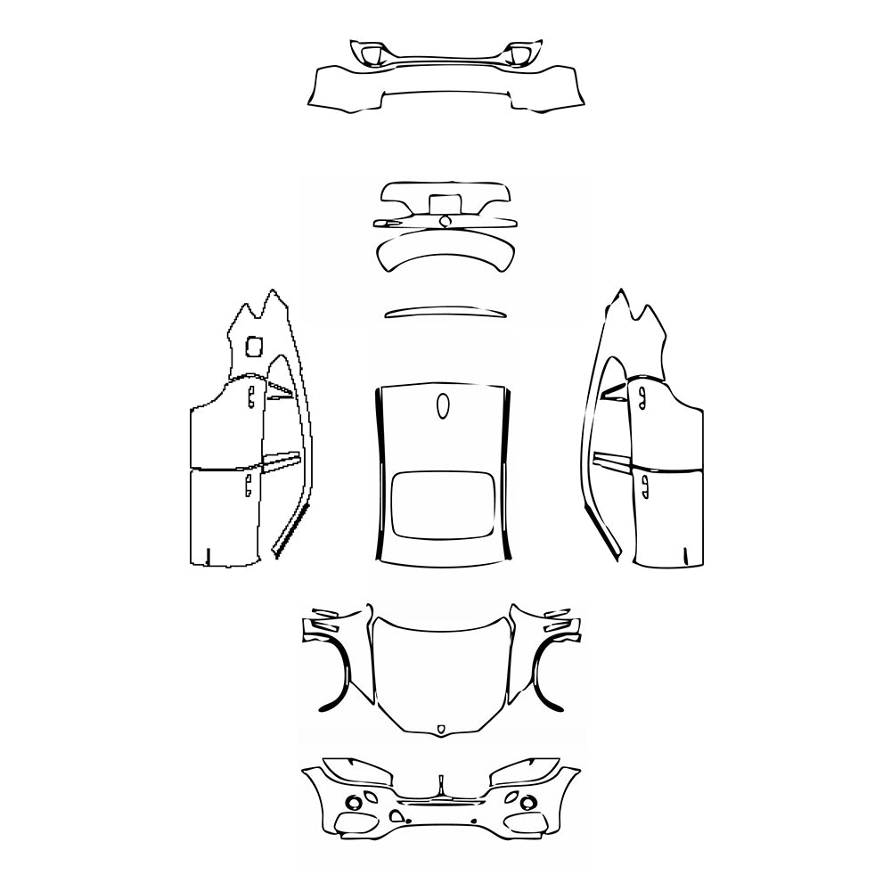 Pre-Cut PPF BMW X6 Base 2017 - PPF-Kits