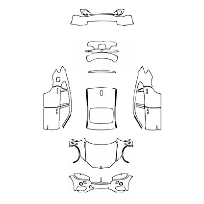 Pre-Cut PPF BMW X6 Base 2018 - PPF-Kits