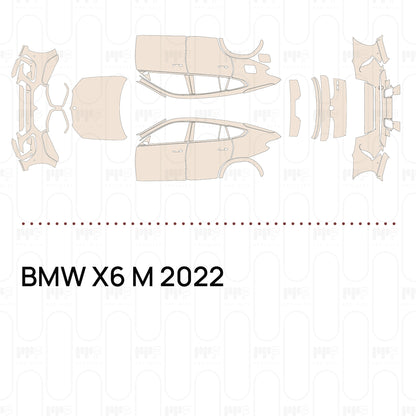 PPF precortado BMW X6 M 2022
