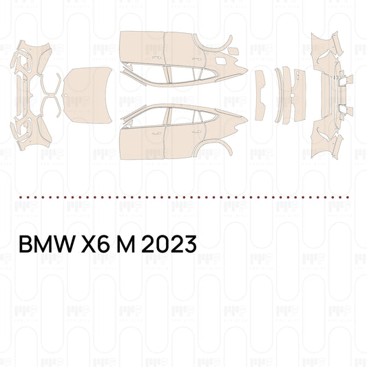 PPF precortado BMW X6 M 2023