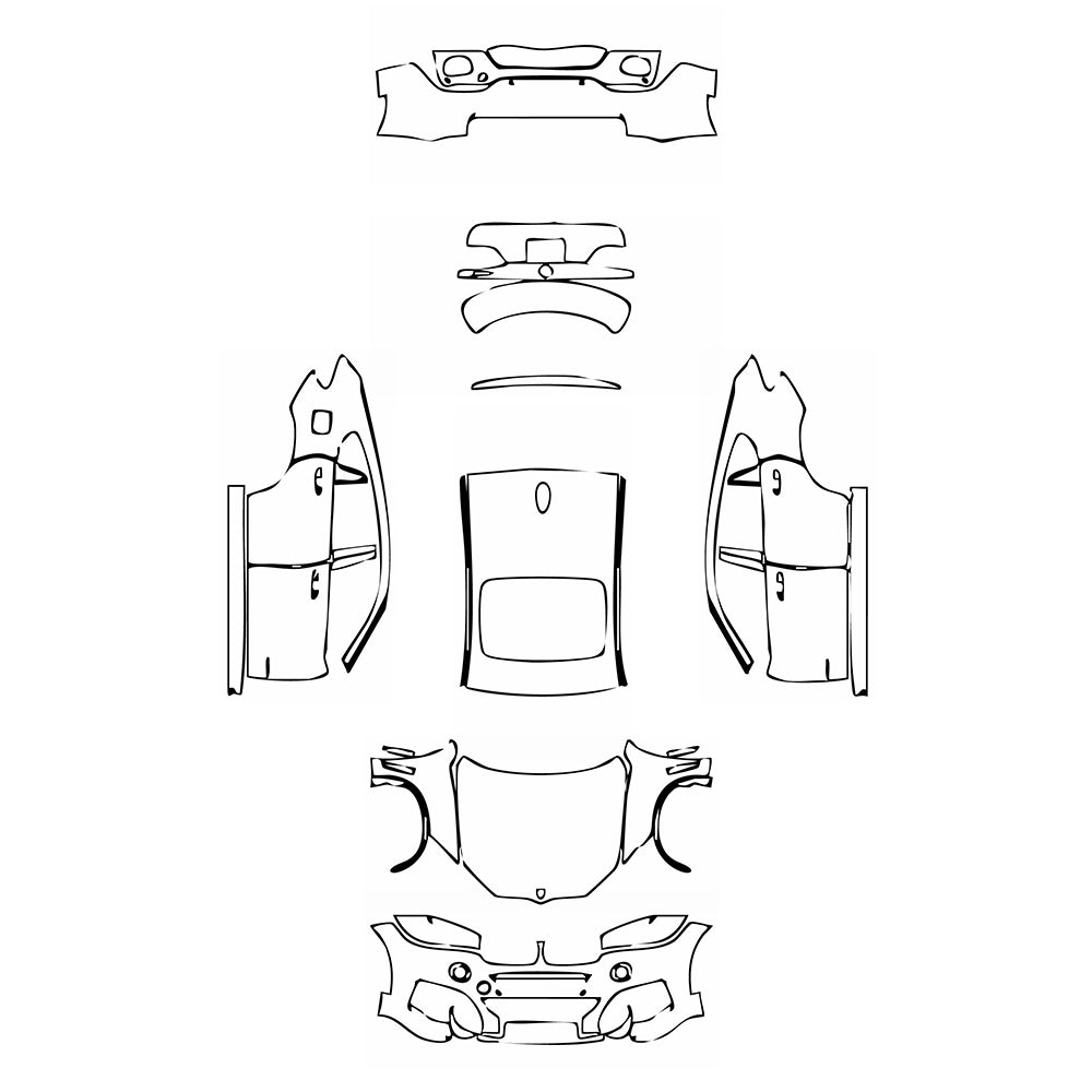 Pre-Cut PPF BMW X6 M Sport 2017 - PPF-Kits
