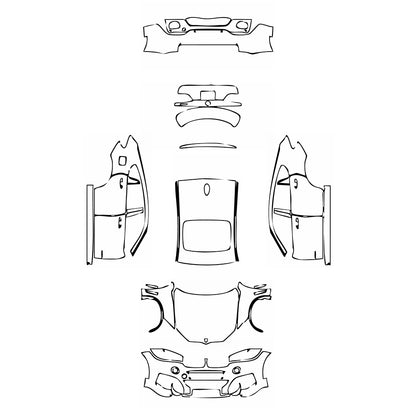Pre-Cut PPF BMW X6 M Sport 2017 - PPF-Kits