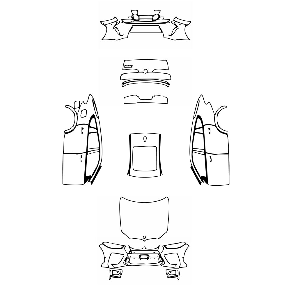 Pre-Cut PPF BMW X6 X6 M Competition 2025 - PPF-Kits