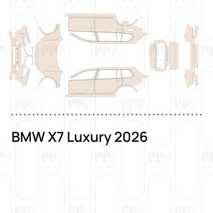 PPF precortado BMW X7 Luxury 2026