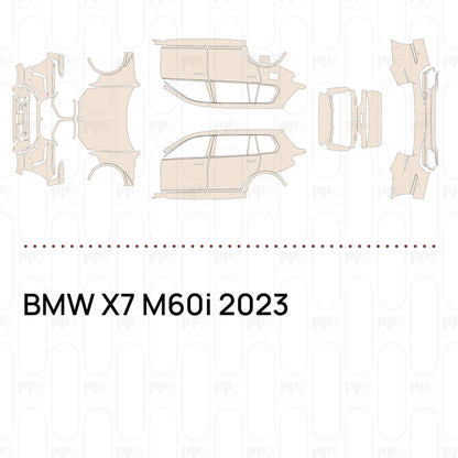 Pre-Cut PPF BMW X7 M60i 2023