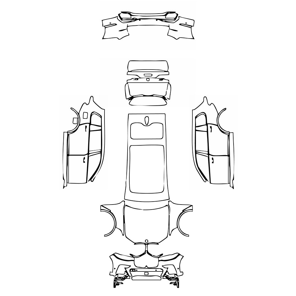 Pre-Cut PPF BMW X7 M Sport 2022 - PPF-Kits