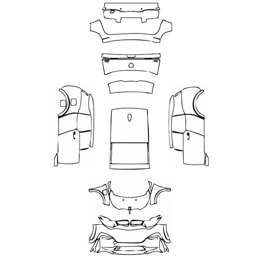 Pre-Cut PPF BMW i3S 2020 - PPF-Kits