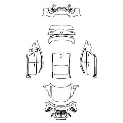 Pre-Cut PPF BMW i4 M50（EU） 2025 - PPF-Kits