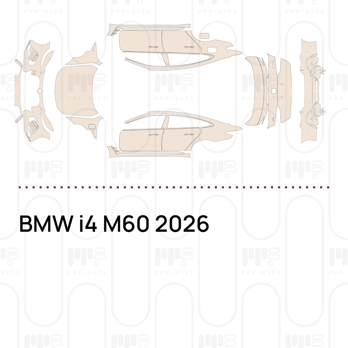 PPF precortado BMW i4 M60 2026