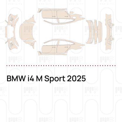 BMW i4 M Sport 2025 – Pre-Cut PPF