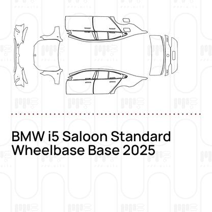 PPF precortado BMW i5 Saloon Standard Wheelbase Base 2025