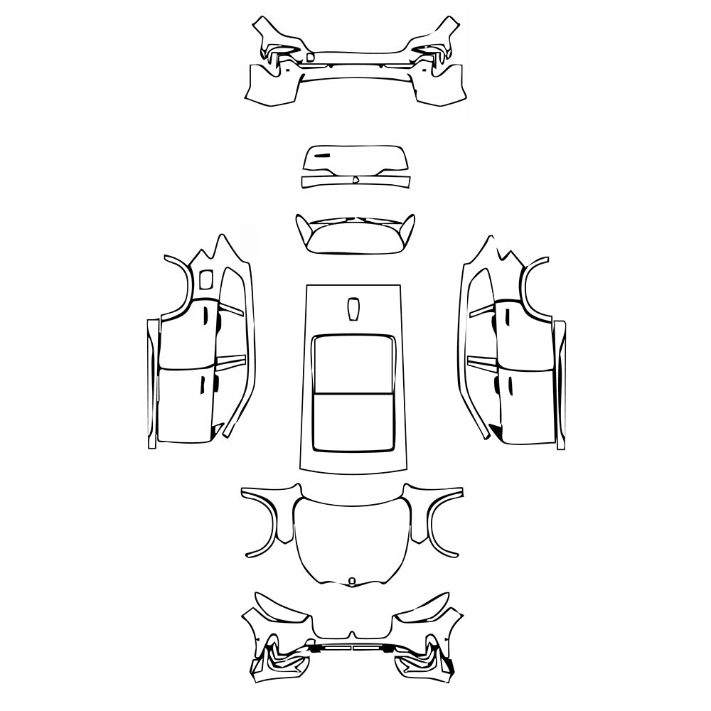 Pre-Cut PPF BMW iX1 Standard Wheelbase xLine 2024 - PPF-Kits