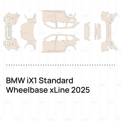 Pre-Cut PPF BMW iX1 Standard Wheelbase xLine 2025