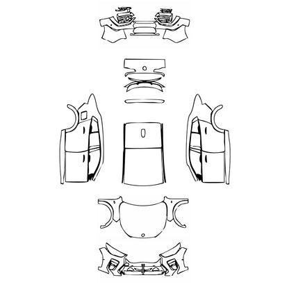 Pre-Cut PPF BMW iX2 M Sport 2024 - PPF-Kits