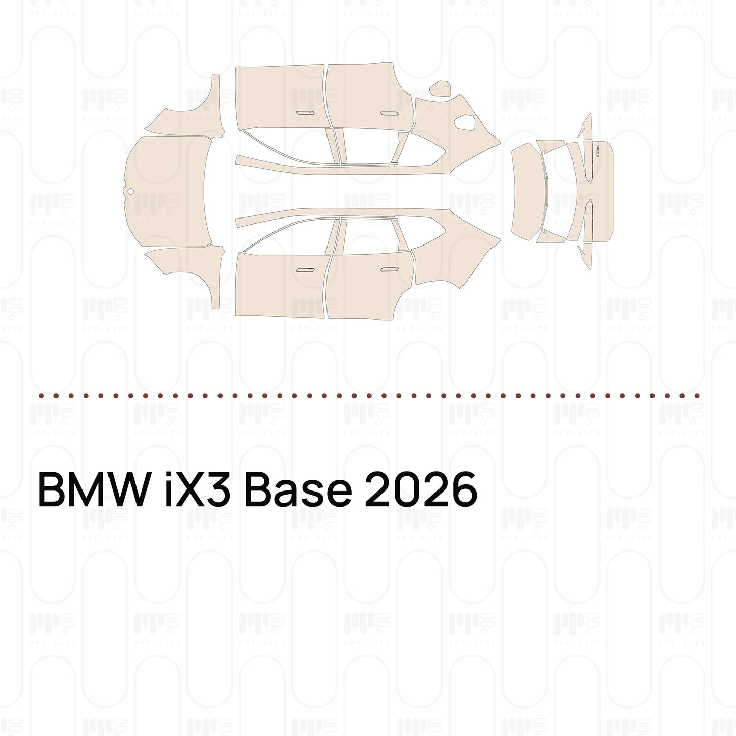PPF precortado BMW iX3 Base 2026