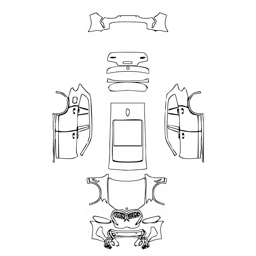 Pre-Cut PPF BMW iX3 M Sport 2024 - PPF-Kits