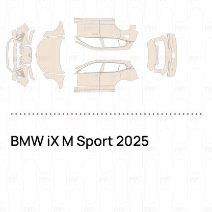 PPF precortado BMW iX M Sport 2025