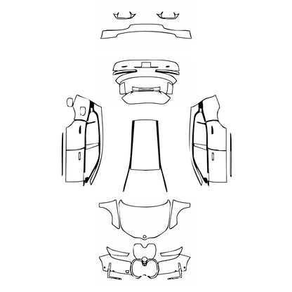 Pre-Cut PPF BMW iX Shadowline 2022 - PPF-Kits