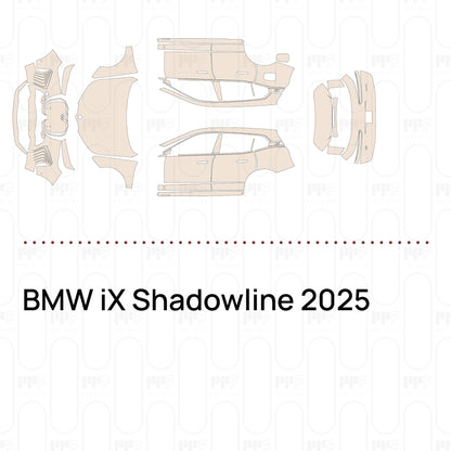 Pre-Cut PPF BMW iX Shadowline 2025