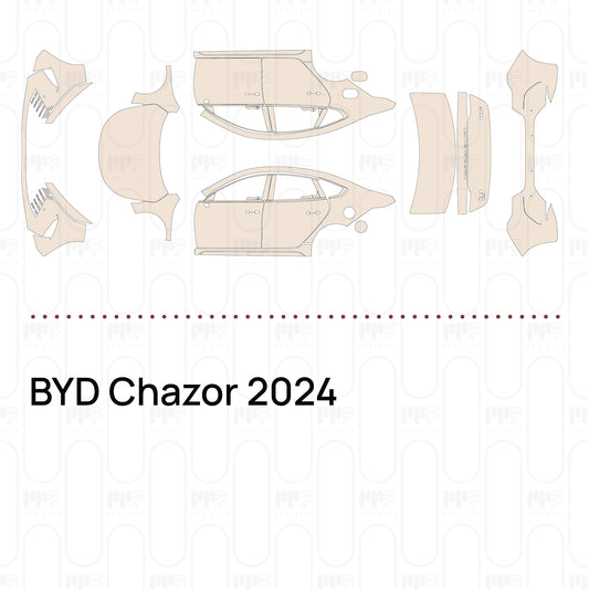 PPF precortado BYD Chazor 2024