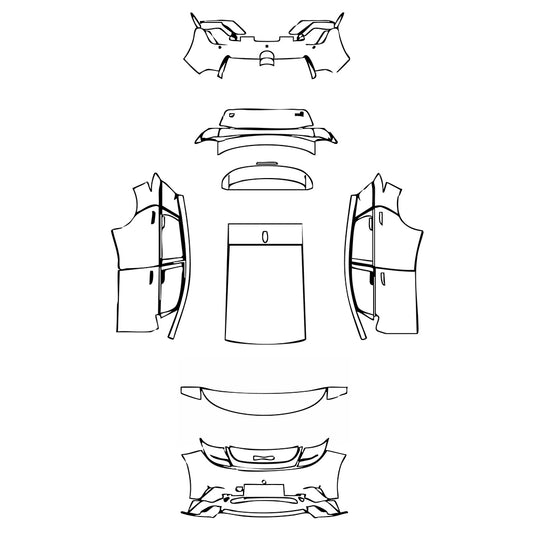 Pre-Cut PPF BYD Dolphin (CN) Base 2021 - PPF-Kits