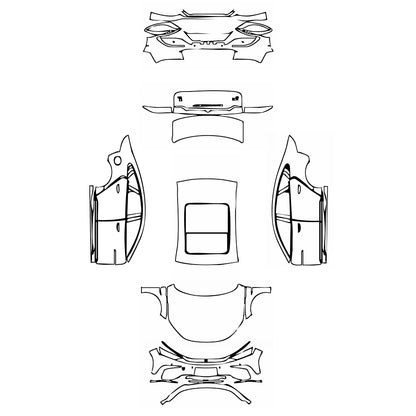 Pre-Cut PPF BYD Han EV 2022 - PPF-Kits