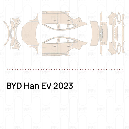 PPF precortado BYD Han EV 2023