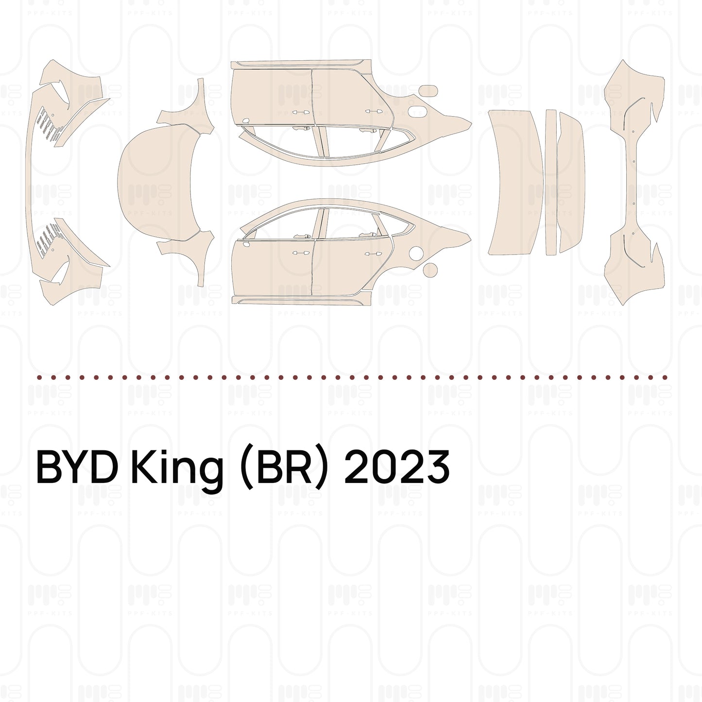PPF precortado BYD King (BR) 2023