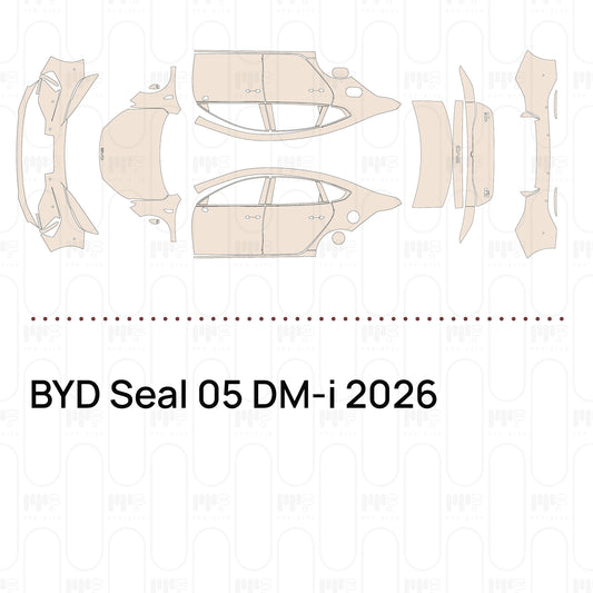 PPF precortado BYD Seal 05 DM-i 2026