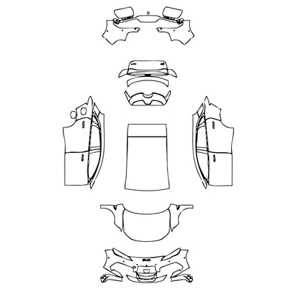 Pre-Cut PPF BYD Seal 06GT EV 2025 - PPF-Kits