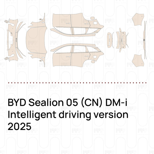 PPF precortado BYD Sealion 05 (CN) DM-i Intelligent driving version 2025