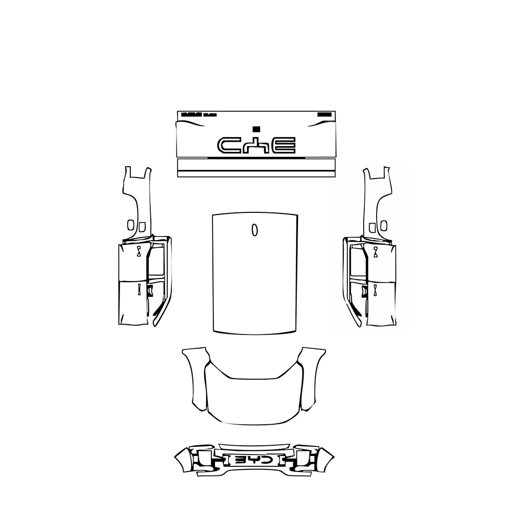 Pre-Cut PPF BYD Shark 2025 - PPF-Kits