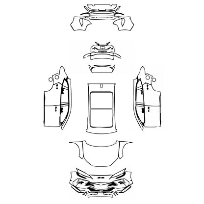 Pre-Cut PPF BYD Song Plus DM-i 2024 - PPF-Kits