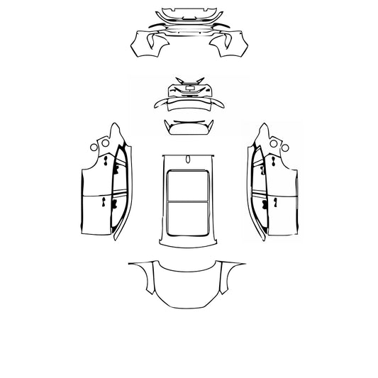 Pre-Cut PPF BYD Song Plus EV 2023 - PPF-Kits