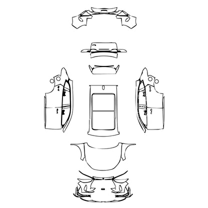 Pre-Cut PPF BYD Song Plus (BR) DM-i 2022 - PPF-Kits