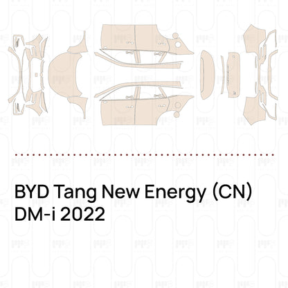 Pre-Cut PPF BYD Tang New Energy (CN) DM-i 2022