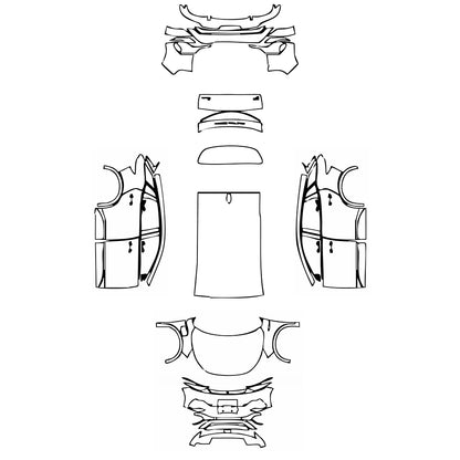 Pre-Cut PPF BYD Yuan Plus 2024 - PPF-Kits