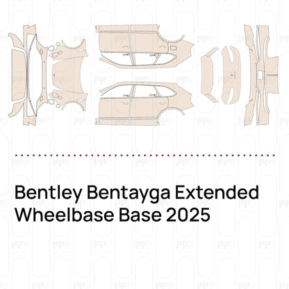 PPF precortado Bentley Bentayga Extended Wheelbase Base 2025