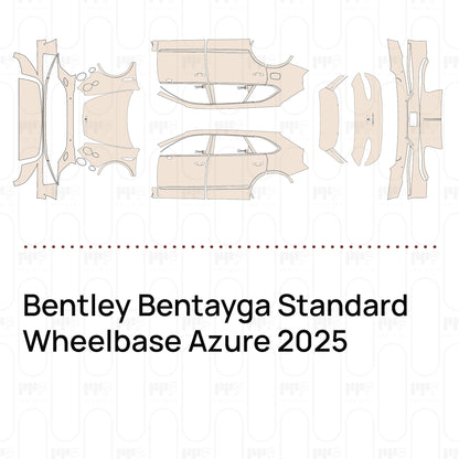 PPF precortado Bentley Bentayga Standard Wheelbase Azure 2025