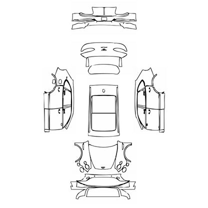Pre-Cut PPF Bentley Bentayga Standard Wheelbase First Edition 2024 - PPF-Kits