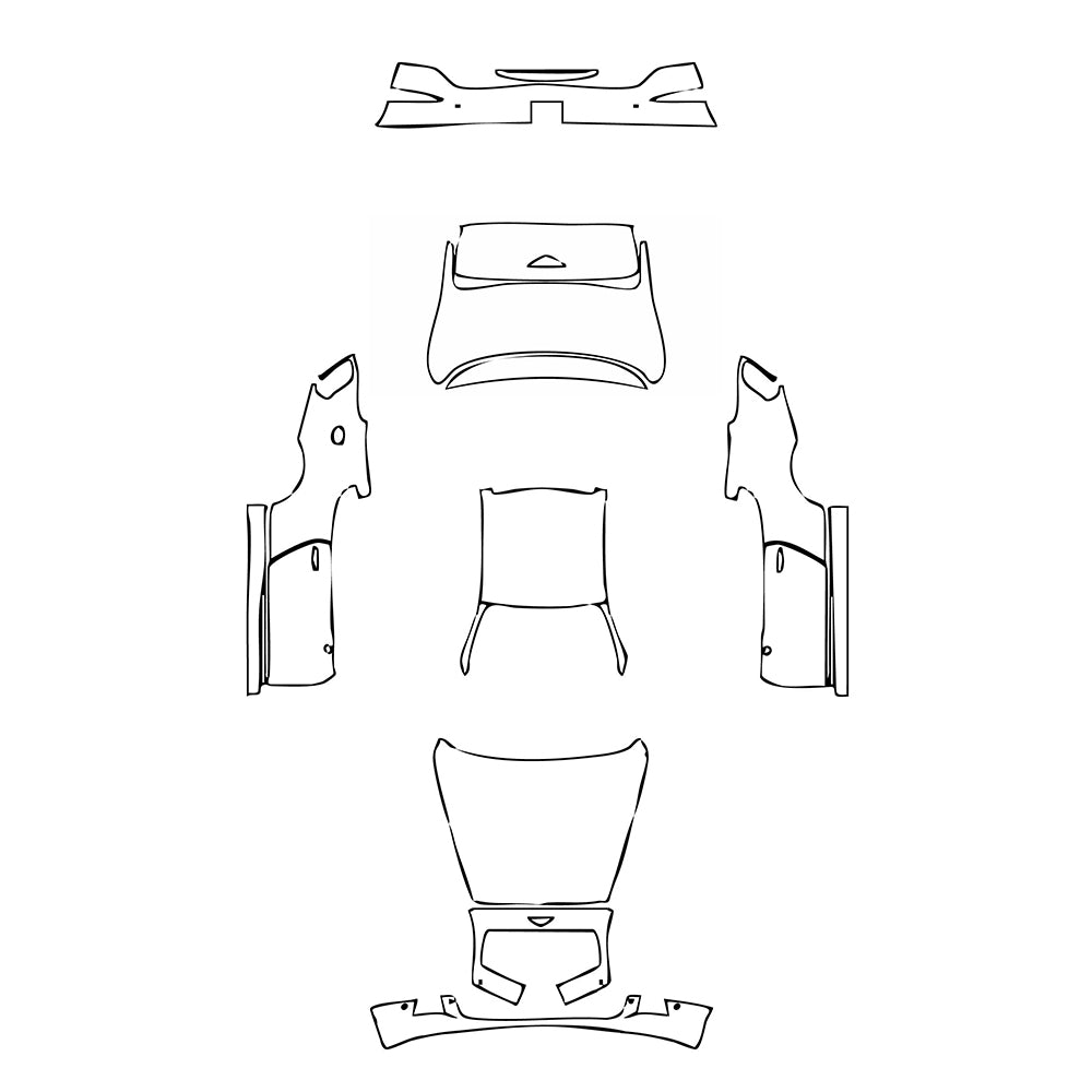Pre-Cut PPF Bentley Continental GT Coupe 2014 - PPF-Kits