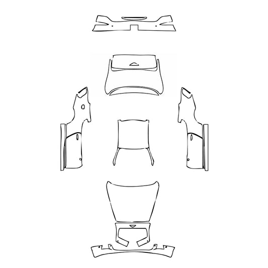 Pre-Cut PPF Bentley Continental GT Coupe 2015 - PPF-Kits
