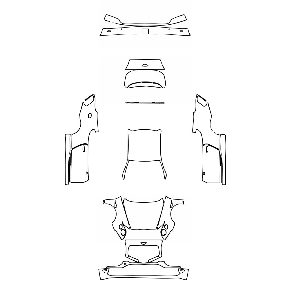 Pre-Cut PPF Bentley Continental GT Coupe 2016 - PPF-Kits