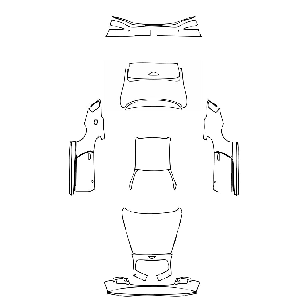 Pre-Cut PPF Bentley Continental GT Speed Coupe 2013 - PPF-Kits