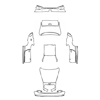 Pre-Cut PPF Bentley Continental GT Speed Coupe 2014 - PPF-Kits