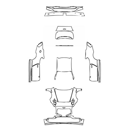 Pre-Cut PPF Bentley Continental GT Speed Coupe 2017 - PPF-Kits