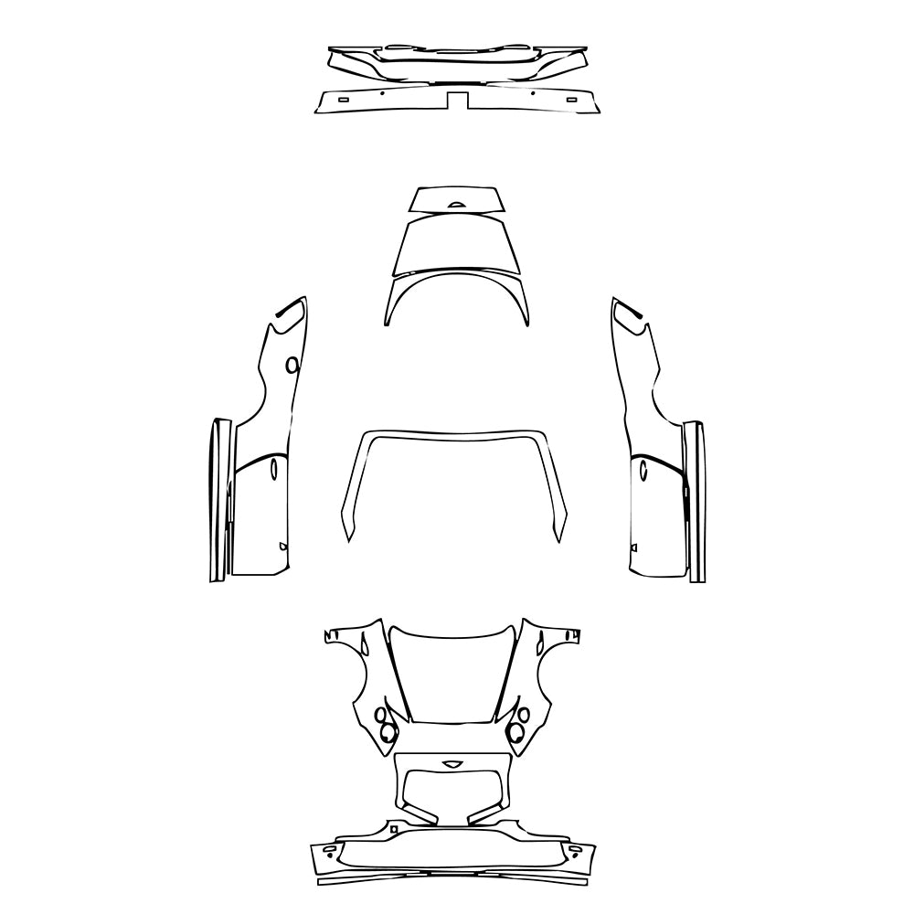 Pre-Cut PPF Bentley Continental GT V8 S Convertible 2016 - PPF-Kits