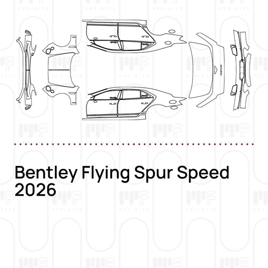 Pre-Cut PPF Bentley Flying Spur Speed 2026