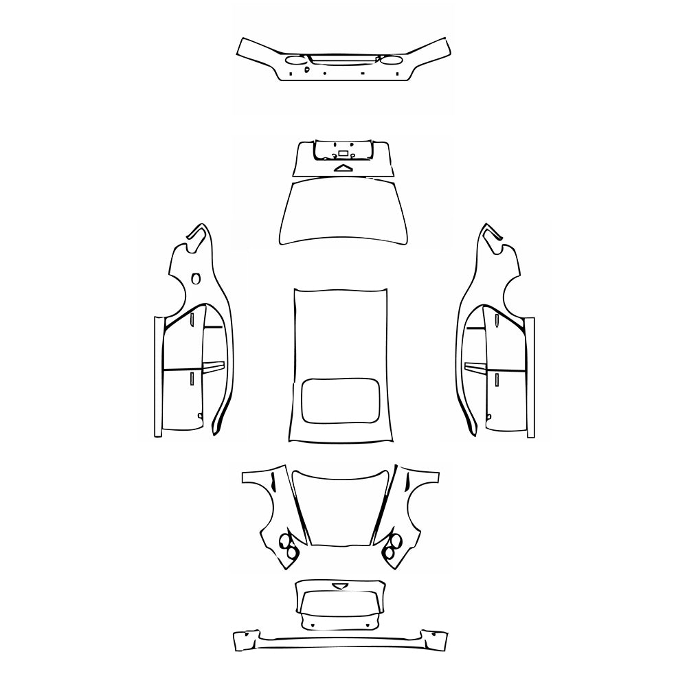 Pre-Cut PPF Bentley Flying Spur V8 2015 - PPF-Kits